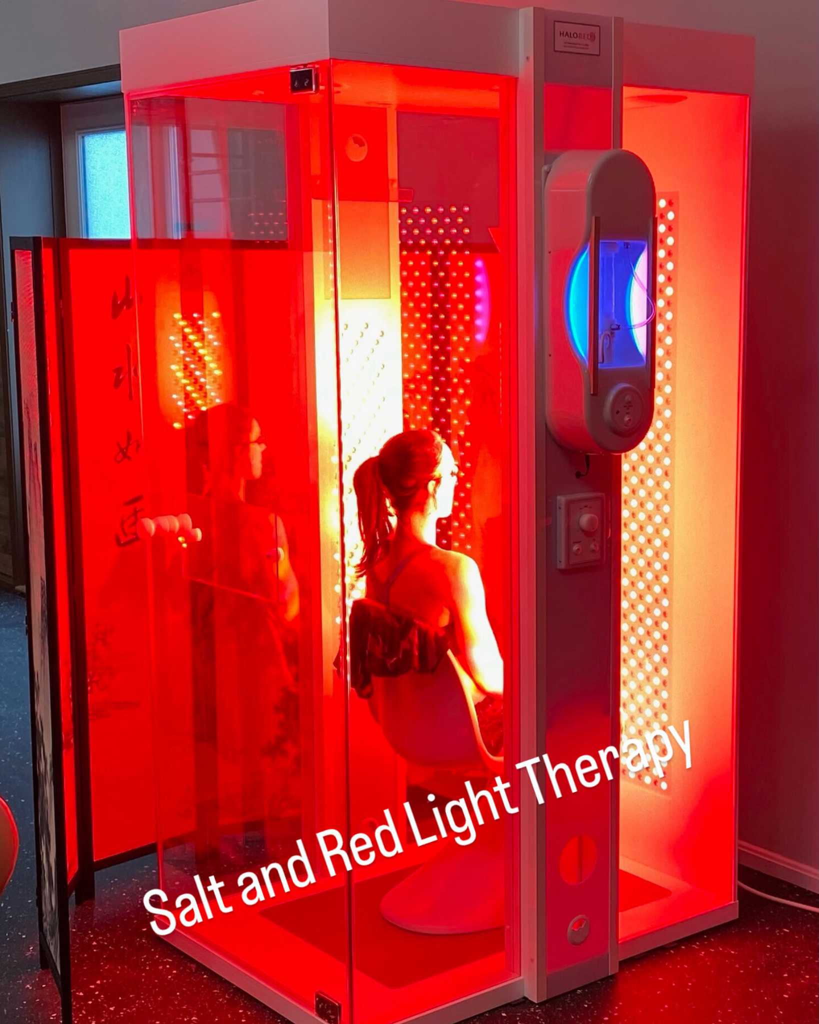 Salt and Red Light Therapy