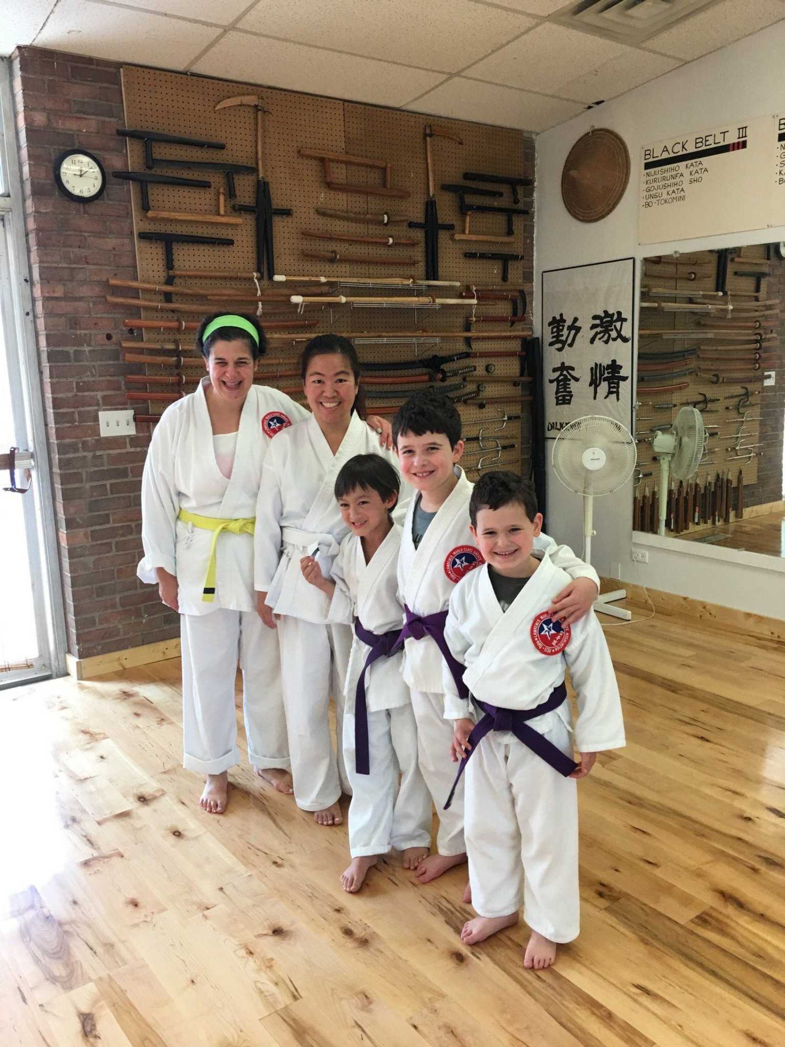 Kids can build confidence and get in shape with karate arts classes at Lawrence World Class Karate!
